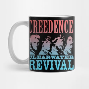 Creedence Clearwater Revival /// Retro Design Mug